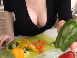 Brunette girl with small natural tits